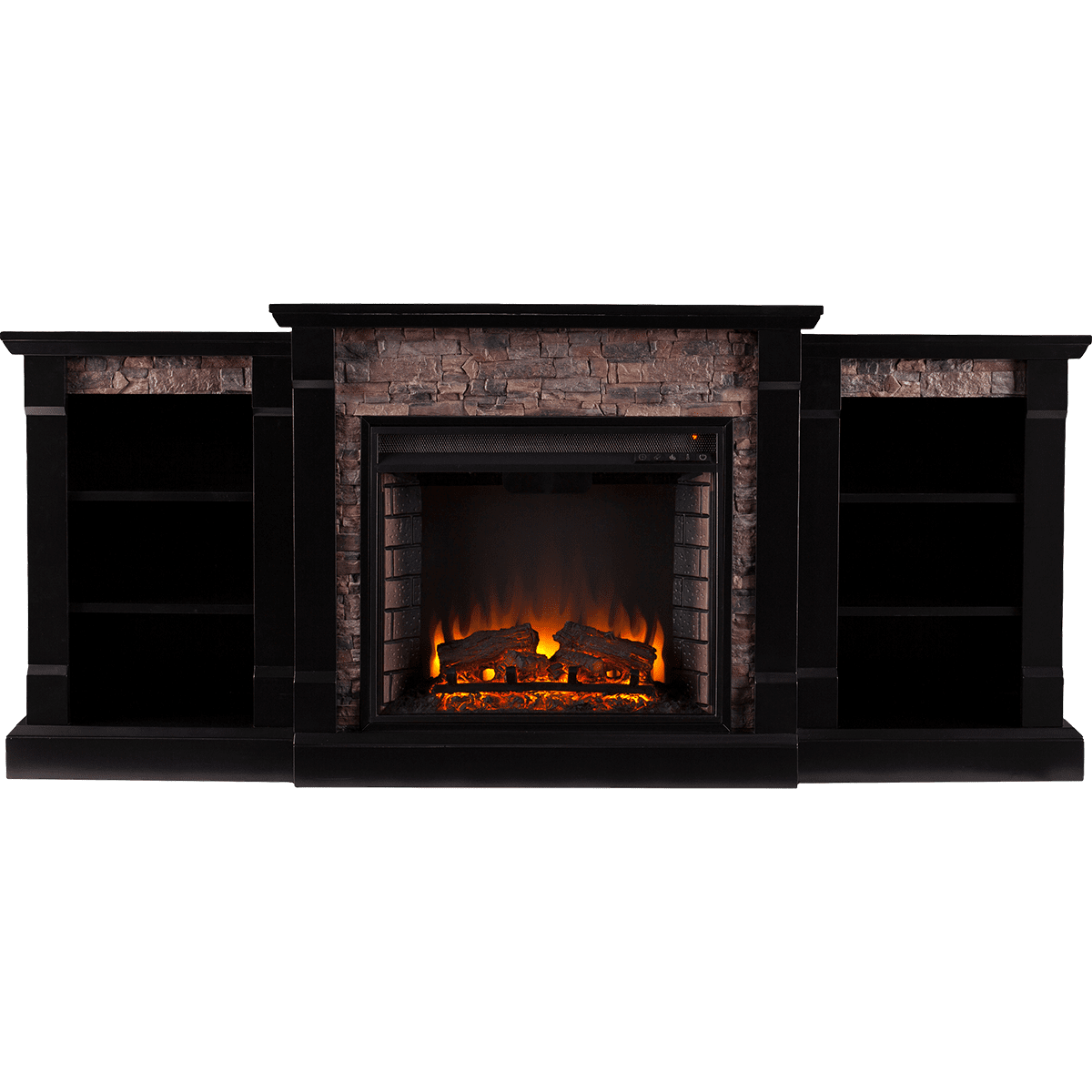 Southern Enterprises Electric Fireplace & Bookcases -  FE8525