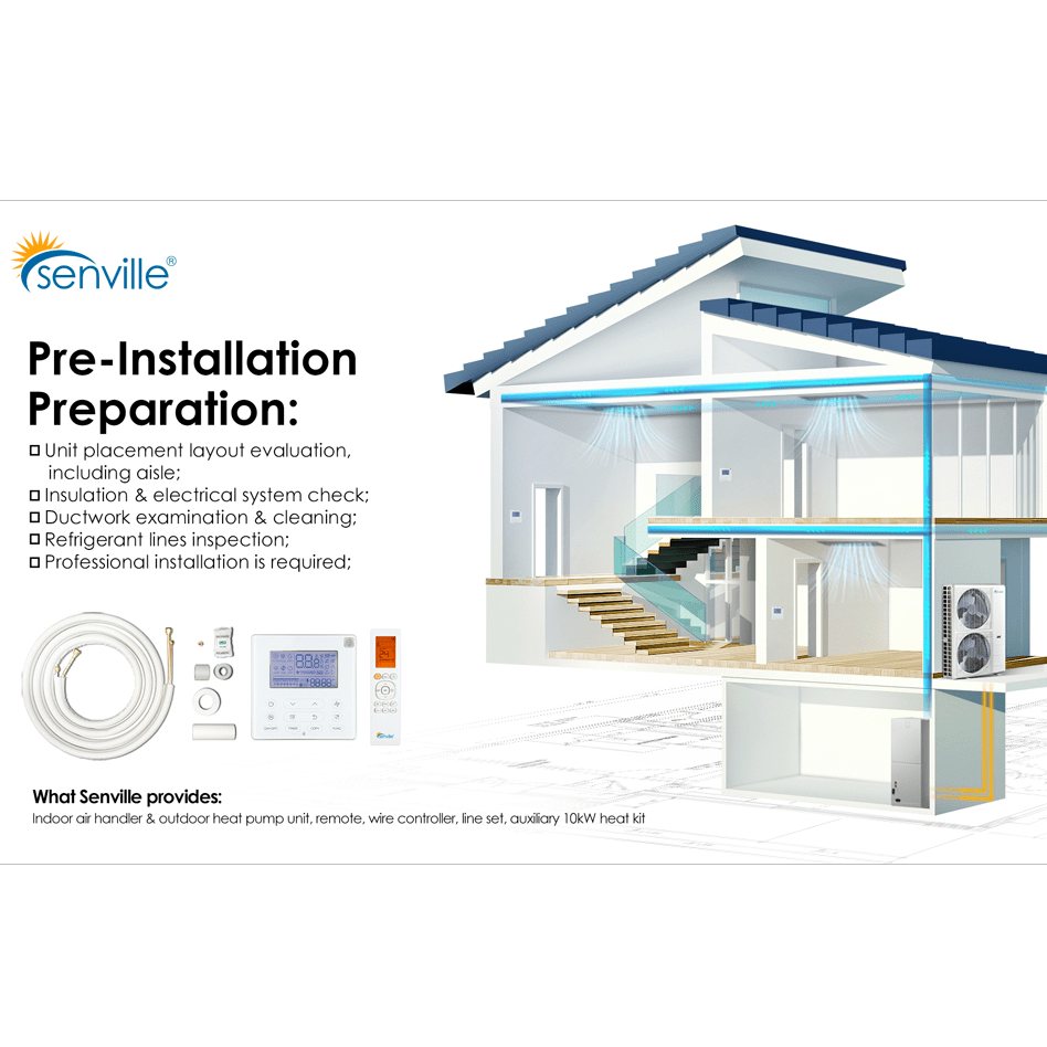 Senville 16ft Line Set Installation buy Kit