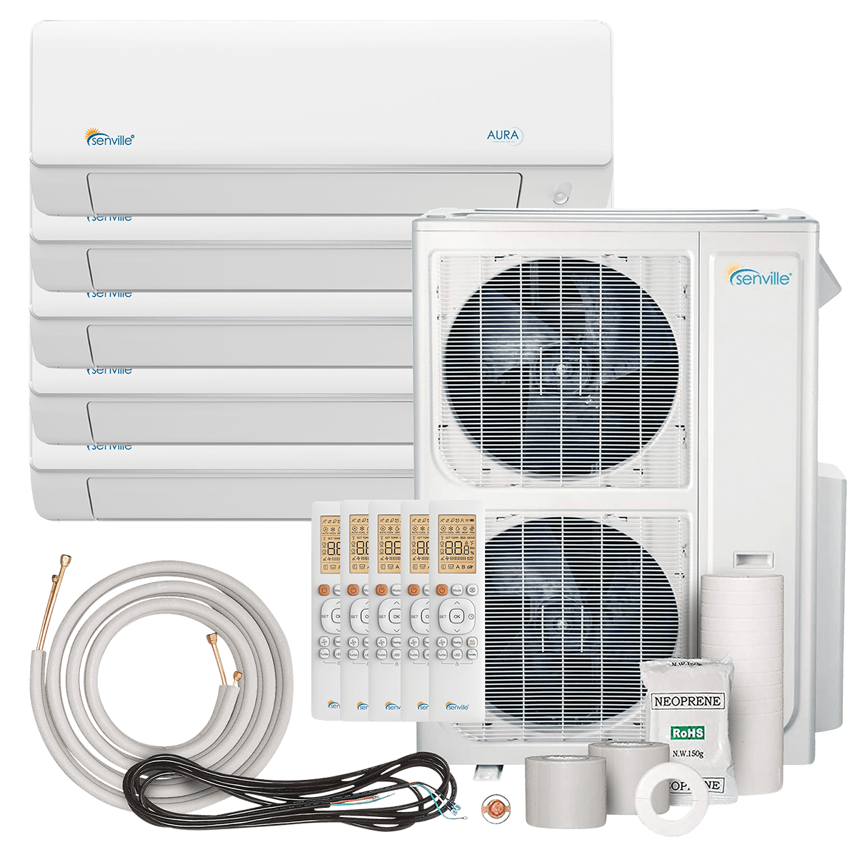 senville-aura-48-000-btu-five-zone-mini-split-heat-pump-sylvane