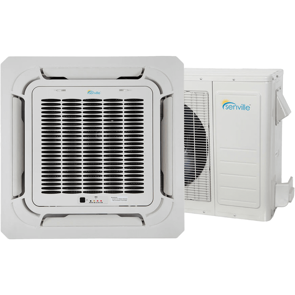 Senville 9,000 BTU Ceiling Cassette Mini Split Heat Pump Sylvane