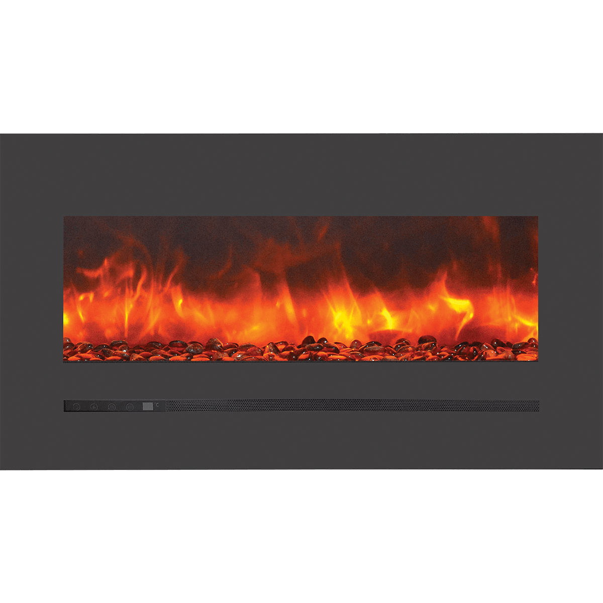 Sierra Flame Linear Series Wall Mount Electric Fireplace - 34 Inch