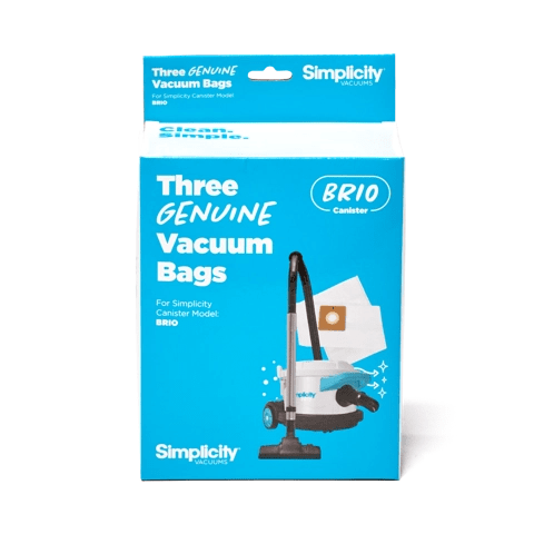 Simplicity Vacuum Bags for Brio Canister Vacuum