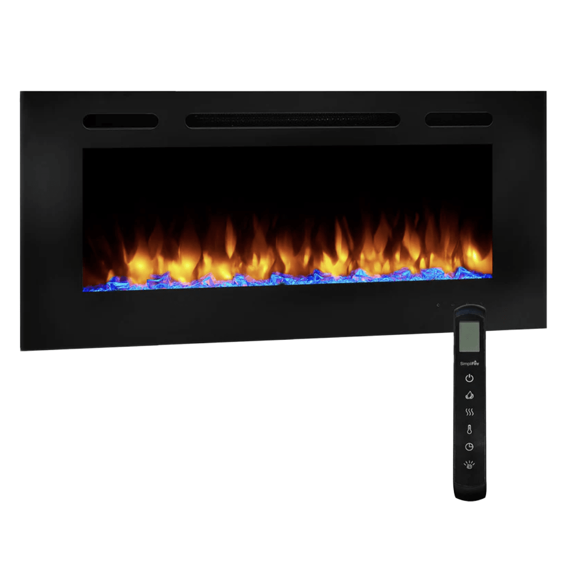 SimpliFire Allusion 40 Linear Electric Fireplace