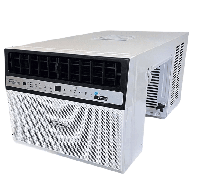 Soleus Air 10,000 BTU Saddle Window Air Conditioner w/Heat