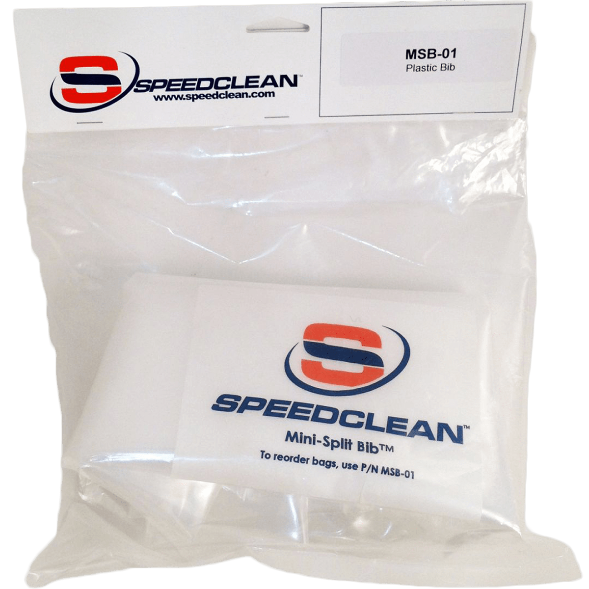 SpeedClean Mini Split Bib Kit Replacement Bib - Primary View