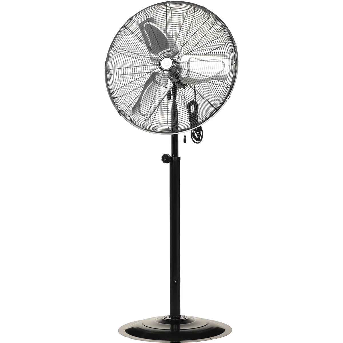 TPI CACU 3Speed 1/4 HP Fixed Commercial Fan 24in. Pedestal Mount