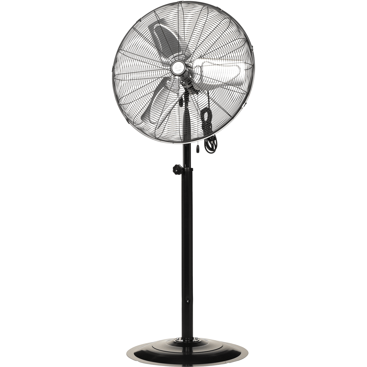 TPI CACU 3-Speed 1/4 HP Fixed Commercial Fan - 24-in. Pedestal Mount