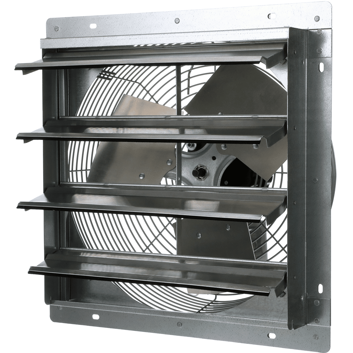 TPI CE20DS 20-In. 2-Speed 1/4 HP Direct Drive Shutter Mounted Exhaust Fan