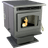 US Stove 5040 Small Pellet Stove - Left Angle - view 2