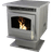 US Stove 5040 Small Pellet Stove - Left Angle - view 6