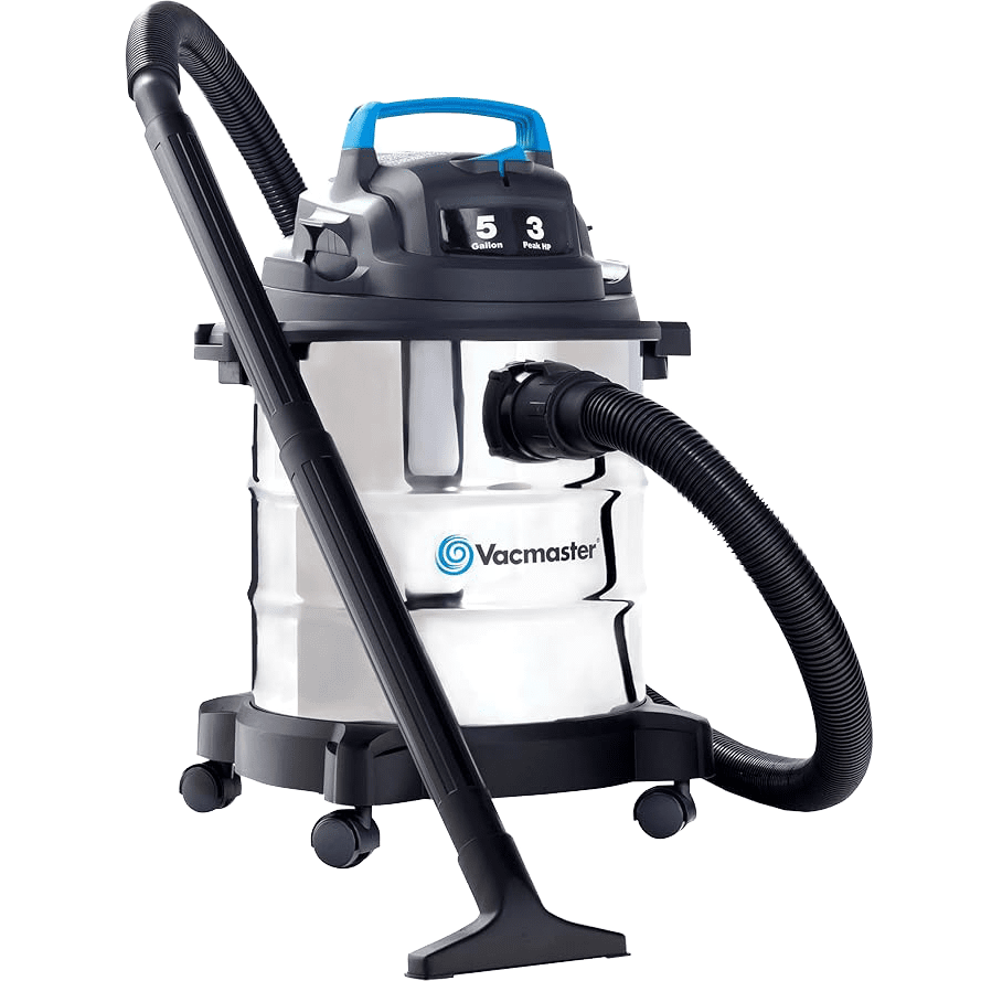 Vacmaster 5 Gallon Stainless Steel Wet/Dry Vacuum And Blower