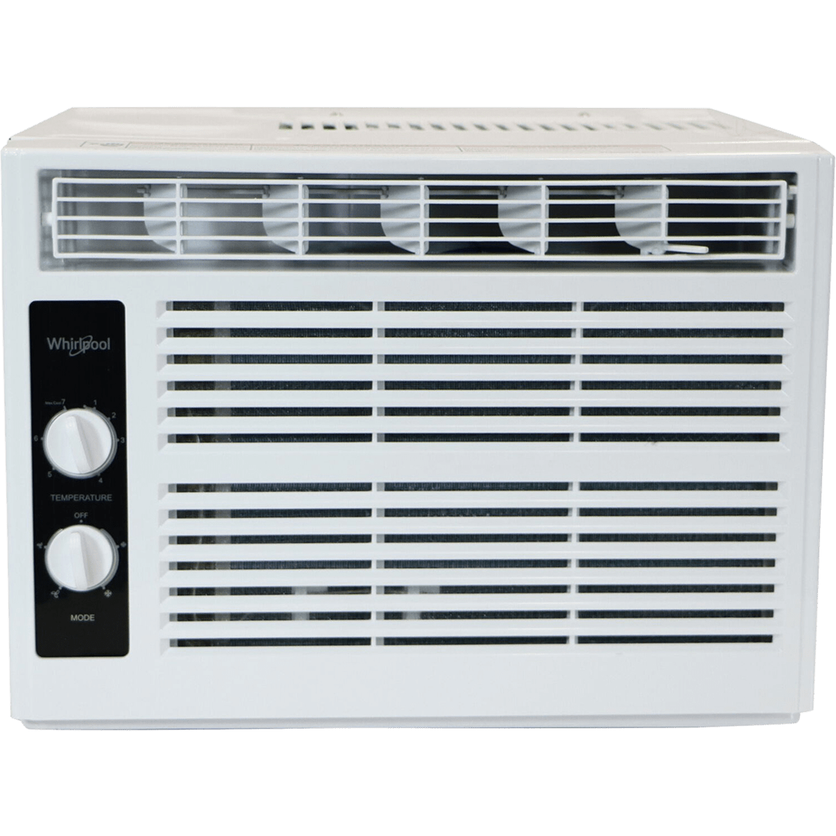 Senville 5,000 BTU Window Air Conditioner and Fan Washable Filters White Easy Mechanical Controls 