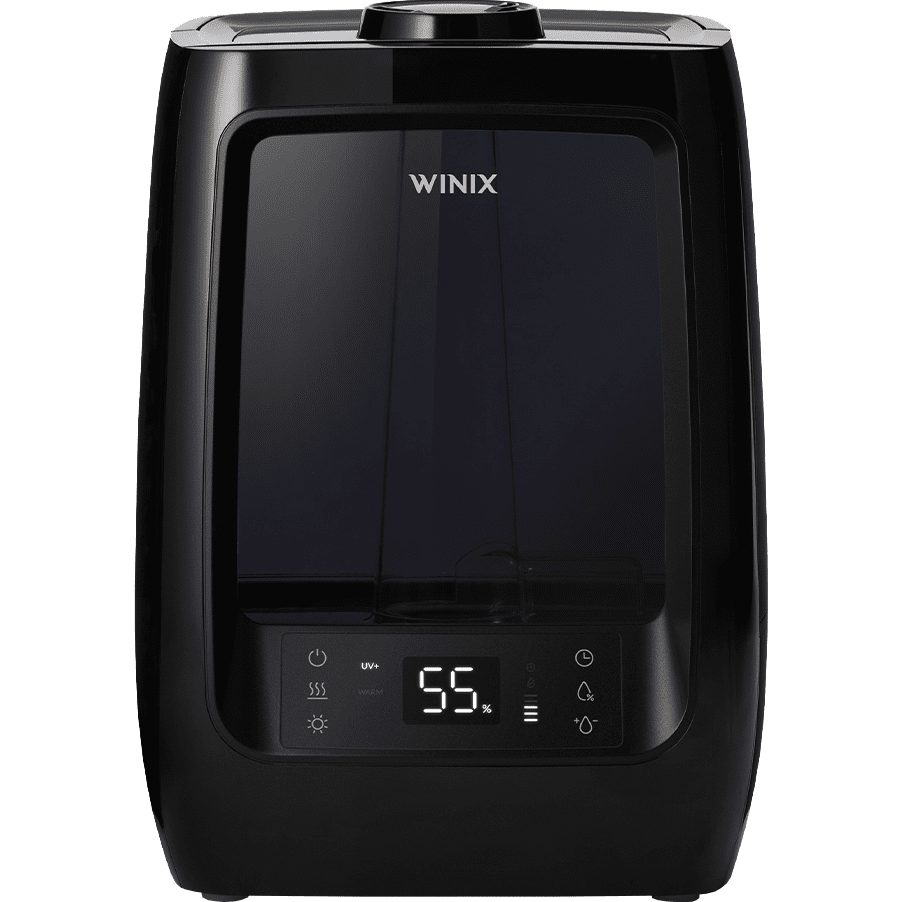 Winix L200 Ultrasonic 2 Gallon Warm &amp; Cool Mist Humidifier w/ LightCel UV + LED Technology