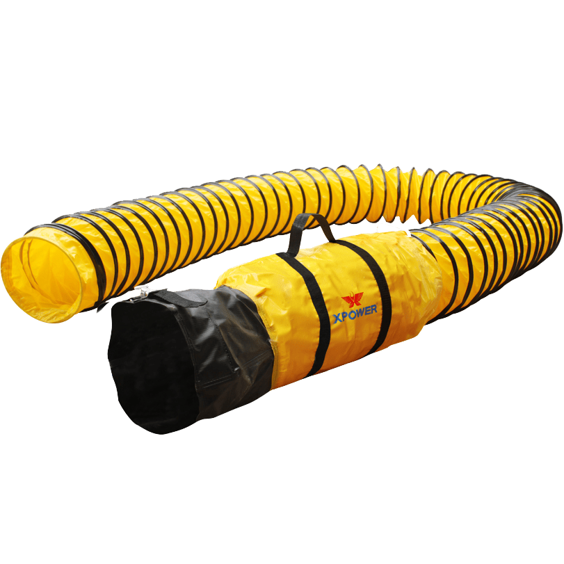 XPOWER 12DH25 12-in. Ducting Hose 25-ft.