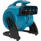 XPOWER FM-48 1/8 HP, 600 CFM, 3 Speed Portable Outdoor Cooling Misting Fan- Blue