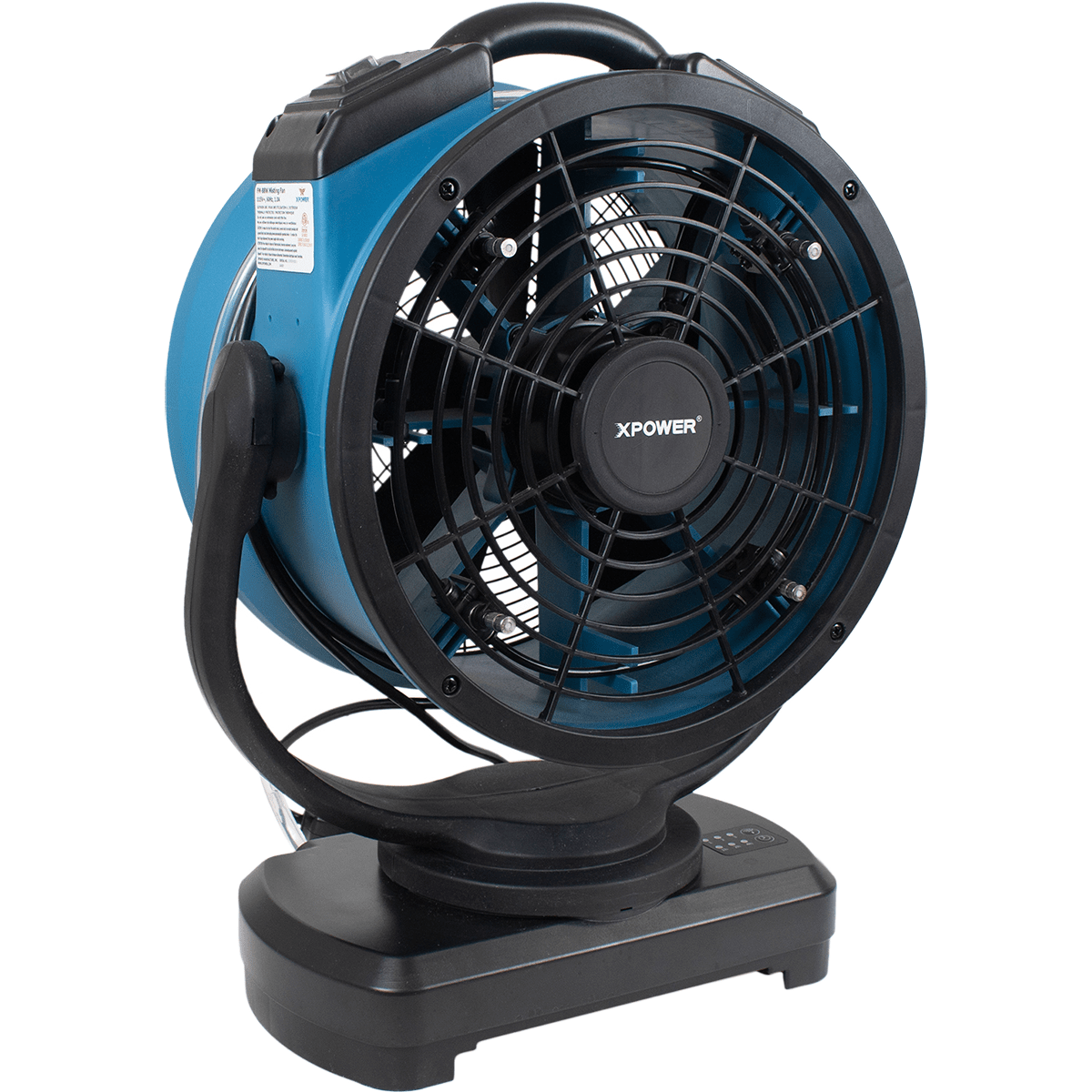 XPOWER 1700 CFM Misting Fan w/ Optional Water Reservoir - Fan Only